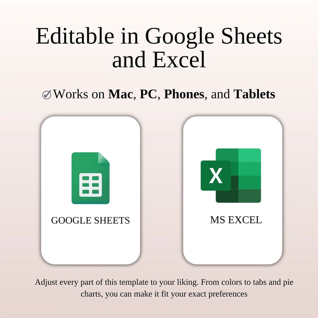 Ultimate Budget Planner (Excel & Google Sheets)